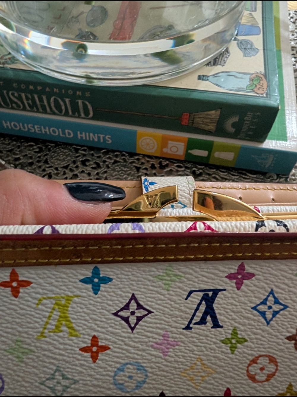 Louis Vuitton Murakami Multicolor Monogram French Wallet - Picture 9 of 17